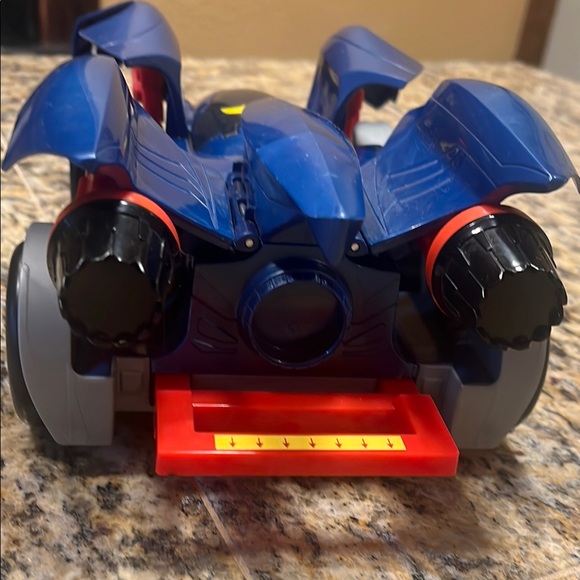 DC Comics Batman Blue Kids Toy Car- 2013 - Picture 6 of 10